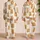 Cozy Teddy Bear Ivory Nursery For Year-Round Comfort And Sweet Baby Shower Gifts Satin Pajamas Set - 2