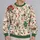 Ivory Folk Floral Botanical Motifs for Everyday Outings and Relaxed Weekends All-over Print Knitted Sweater - 2
