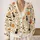 Cute Halloween Black Cats Ghosts Pumpkins for Cozy Autumn Everyday Layering Teen Girls All-over Print Knitted Cardigan - 2