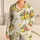 Fresh Lemon Cluster Sleepwear for Summer Lounging, Sweet Bowknot Style for Girls Satin Pajamas Set - 1