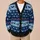 Mothman Snowflake Winter Holiday Style for Cryptid Fans and Teenagers All-over Print Knitted Cardigan - 6