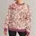 Rose Botanical Toile Florals for Spring Garden Strolls and Everyday Wear All-over Print Knitted Sweater - 1