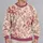 Rose Botanical Toile Florals for Spring Garden Strolls and Everyday Wear All-over Print Knitted Sweater - 2