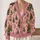 Christmas Tree Holiday Motif Layering Look for Festive Gatherings and Winter Parties All-over Print Knitted Cardigan - 2