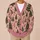 Christmas Tree Holiday Motif Layering Look for Festive Gatherings and Winter Parties All-over Print Knitted Cardigan - 6