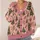 Christmas Tree Holiday Motif Layering Look for Festive Gatherings and Winter Parties All-over Print Knitted Cardigan - 4