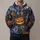 Swirling Jack-O'-Lanterns And Spiderwebs For Halloween And Autumn Night Celebrations All-over Print Hoodie (Lightweight) - 1
