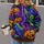 Vibrant Jack-O'-Lantern Swirls for Halloween Parties and Autumn Nights All-over Print Hoodie (Lightweight) - 2