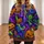 Vibrant Jack-O'-Lantern Swirls for Halloween Parties and Autumn Nights All-over Print Hoodie (Lightweight) - 6