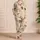 Apricot Puppy Nursery Motif for Cozy Bedtime, Toddler Gifts, and Playful Lounging Satin Pajamas Set - 4