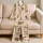 Apricot Puppy Nursery Motif for Cozy Bedtime, Toddler Gifts, and Playful Lounging Satin Pajamas Set - 5
