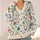 Botanical Insect Garden Motifs For Relaxed Autumn Layering Women's Nature Inspired Style All-over Print Knitted Cardigan - 4