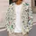 Botanical Insect Garden Motifs For Relaxed Autumn Layering Women's Nature Inspired Style All-over Print Knitted Cardigan - 5