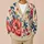 Colorful Art Nouveau Floral Swirls for Everyday Layering and Creative City Style Women All-over Print Knitted Cardigan - 6
