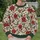 Rustic Poinsettia and Evergreen Blooms for Cozy Holiday Gatherings and Winter Outings All-over Print Knitted Sweater - 6