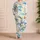 Sea Turtle Coastal Vacation Lounge Look For Kids And Family Beach Days Satin Pajamas Set - 4