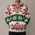Cream Red Snowflakes And Evergreen Bands For Cozy Winter Holiday Days Outdoors All-over Print Hoodie (Lightweight) - 1