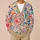 Rainbow Heart Swirls for Colorful Spring Summer Layering, Women's Casual Style Wardrobe All-over Print Knitted Cardigan - 6