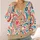 Rainbow Heart Swirls for Colorful Spring Summer Layering, Women's Casual Style Wardrobe All-over Print Knitted Cardigan - 4