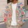 Rainbow Heart Swirls for Colorful Spring Summer Layering, Women's Casual Style Wardrobe All-over Print Knitted Cardigan - 5