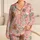 Pastel Holiday Candy Gingerbread, Candy Cane, Peppermint Cozy Winter Night Gift Idea Satin Pajamas Set - 1