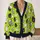 Playful Sheep Motifs For Casual Countryside Layering And Relaxed Women's Everyday Style All-over Print Knitted Cardigan - 2