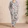 Rust Orange Stars And Midnight Dots For Cozy Nights And Relaxed Weekend Lounging At Home Satin Pajamas Set - 4
