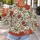 Rust Poinsettia and Evergreen Botanicals for Cozy Holiday Gatherings and Seasonal Style All-over Print Knitted Sweater - 5