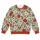 Rust Poinsettia and Evergreen Botanicals for Cozy Holiday Gatherings and Seasonal Style All-over Print Knitted Sweater - 4