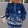 Moonlit Christmas Village With Reindeer Sleigh For Cozy Winter Holiday Style All-over Print Hoodie (Lightweight) - 2