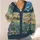 Whimsical Alpine Wildflower Landscape For Relaxed Weekend Layering Women's Style All-over Print Knitted Cardigan - 4