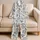 Wedding Cake, Diamond Ring and Champagne Toast for Romantic Bridal Celebrations Satin Pajamas Set - 5