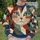 Cat Face Color Blocks for Creative Casual Style and Everyday Artistic Expression All-over Print Knitted Sweater - 6