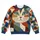 Cat Face Color Blocks for Creative Casual Style and Everyday Artistic Expression All-over Print Knitted Sweater - 4