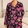 Fuchsia Leopard Hearts for Cozy Valentine Nights and Romantic Lounge Style Satin Pajamas Set - 1