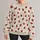 Ladybug Trails for Cheerful Everyday Outings and Whimsical Nature-Loving Style All-over Print Knitted Sweater - 1