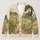 Forest Rabbit Meadow Scene for Relaxed Autumn Layering, Women's Woodland Cottage Style All-over Print Knitted Cardigan - 1