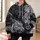 Monochrome Tiger And Wolf Wildlife Art For Outdoor Adventures And Everyday Wear All-over Print Hoodie (Lightweight) - 6