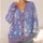 Lavender Snowflake Motifs For Cozy Winter Gatherings And Everyday Layering For Women All-over Print Knitted Cardigan - 4
