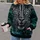 Luminous Green-Eyed Leopard Portrait for Bold Outdoor Style and Everyday Adventure All-over Print Hoodie (Lightweight) - 2