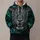 Luminous Green-Eyed Leopard Portrait for Bold Outdoor Style and Everyday Adventure All-over Print Hoodie (Lightweight) - 1