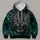 Luminous Green-Eyed Leopard Portrait for Bold Outdoor Style and Everyday Adventure All-over Print Hoodie (Lightweight) - 4