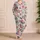 Colorful Folk Hearts for Cozy Valentine's Day Lounging and Cheerful Everyday Comfort Satin Pajamas Set - 4