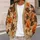 Maple Leaf Autumn Foliage for Cozy Fall Outings and Nature Lovers Everyday Style All-over Print Knitted Cardigan - 5