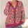 Folk Floral Heart Medallion Motif for Cozy Autumn Layering and Everyday Style for Women All-over Print Knitted Cardigan - 4