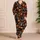 Basketball Hoops and Orange Balls for Cozy Game Night Fans Satin Pajamas Set - 4