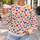 Colorful Heart Motifs for Romantic Everyday Style and Cheerful Weekend Outfits for Her All-over Print Knitted Sweater - 5