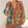 Vintage Floral Patchwork Garden for Cozy Autumn Days and Everyday Layering All-over Print Knitted Cardigan - 4