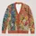 Vintage Floral Patchwork Garden for Cozy Autumn Days and Everyday Layering All-over Print Knitted Cardigan - 1