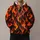 Vibrant Orange Flame Motifs for Festival Nights and Bold Everyday Streetwear Style All-over Print Hoodie (Lightweight) - 1